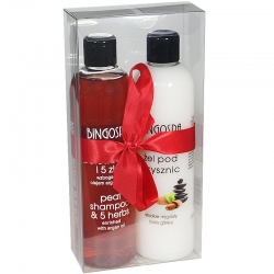 BINGOSPA Zestaw slodkie migdaly, borowina i ziola 600ml